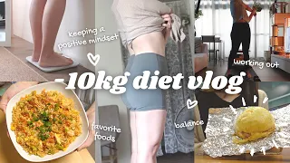 Diet vlog | the best way to lose weight: having a positive mindset [08]