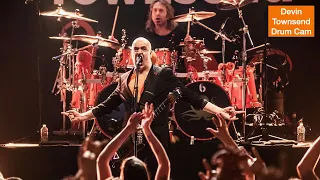 Devin Townsend Drum Cam Of Heartbreaker Live In Paris. Darby Todd On Drums.