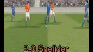 The Netherlands 3 - 0 Italy   Goals EURO 2008