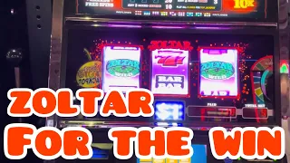 ZOLTAR Triple Jackpot With Max Bets at Coushatta Casino Resort! #slots #zoltar