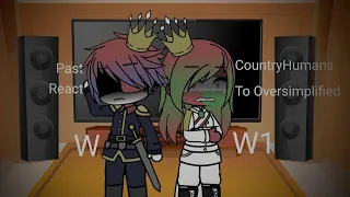 Past Countryhumans React to WW1 Oversimplified (Part 1)