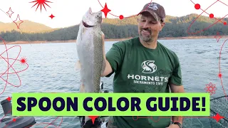 The BEST Spoon Color For Trout!