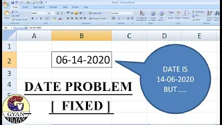 Excel Date Format Problem [fixed]