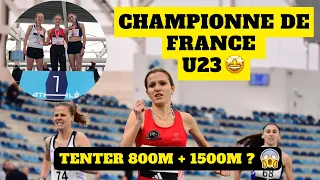 CHAMPIONNATS DE FRANCE ESPOIRS D'ATHLÉTISME - TENTER LA MÉDAILLE SUR 800m et 1500m ? 😱