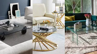 Glass Coffee Table Ideas. Coffee Table Designs for Living Room.