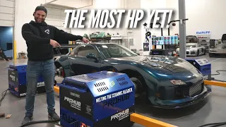 The most HP we’ve ever made! In only 3 Pulls before filming Banging Gears with the AWD 4 Rotor RX-7