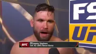 Jeremy Stephens classifies himself as a 'savage human highlight reel'