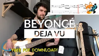 Beyoncé - Deja Vu (Bass Cover) | Bass TAB Download