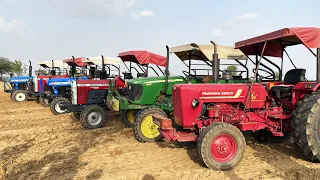 Mahindra 585 Di Vs New Holland 3600-2 Vs John Deere 5310 Vs Massey Ferguson 9500 Full Video