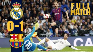 FULL MATCH: Real Madrid 0 - 1 Barça (2019) Blaugranas wrap up Clásico double!