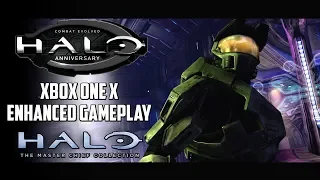 Halo: CE Xbox One X Enhanced 4K Gameplay [Halo: The Master Chief Collection]