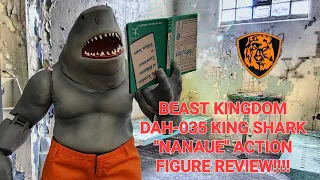 "Shark God" Beast Kingdom DAH-035 King Shark Nanaue Action Figure Review!!!