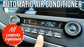 Automatic Air Conditioner - All Controls Explained | Toyota Innova Crysta | Climate Control| Auto AC