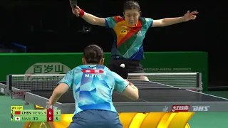 Chen Meng vs Mima Ito | Durban 2023 Quarter Finals World Table Tennis Championships | China vs Japan