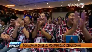 3 Pasangan Cagub Adu Program Bidang Sosial Ekonomi