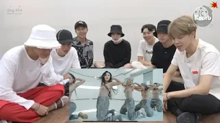 bts reaction to hwa sa ( Maria mv )