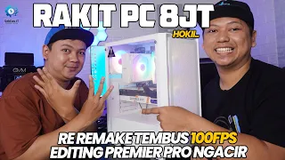 Rakit PC 8 Juta RTX White Edition Udah Libas Game Kekinian 😋