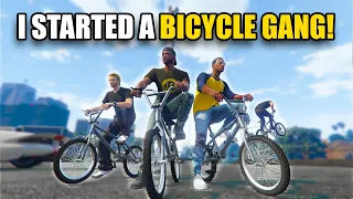 I STARTED A BICYCLE GANG! | GTA 5 THUG LIFE #415