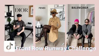 What I'd wear for the front row runway fashion challenge | Luxe Tik Tok Compilations