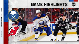 Sabres @ Devils 4/11 | NHL Highlights 2023