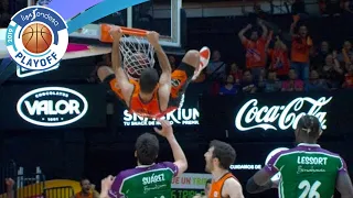 Alberto ABALDE pone en pie a la FONTETA con este espectacular MATE | Playoff Liga Endesa