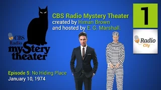 CBS Radio Mystery Theater - Episode 5: No Hiding Place