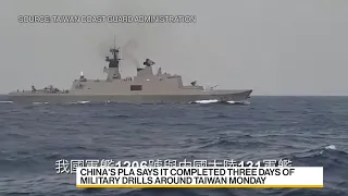 Taiwan Sees China’s Drills as Similar to Pelosi Visit
