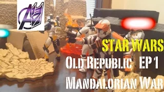 Star Wars Stop Motion [The Old Republic] Ep1 Mandalorian War