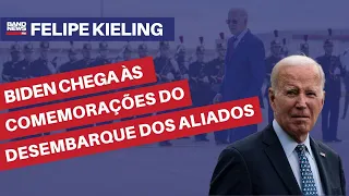 Biden chega à França para comemoração dos 80 anos do Desembarque dos Aliados na Normandia | Kieling