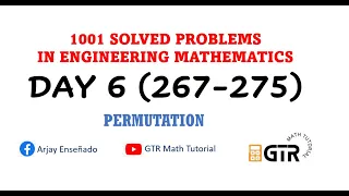 Permutation | 1001 SOLVED PROBLEMS IN ENGINEERING MATHEMATICS  | Day 6 #267-275