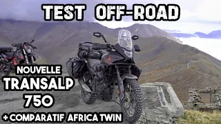 ESSAI TRANSALP 750 📍Off Road trip ➕ test comparatif trail avec Africa Twin