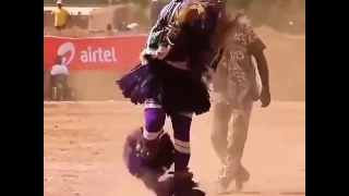 Crazy fast tribal dance