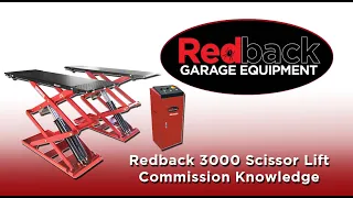 Redback by Unite RB3000 Scissor Lift Commission Knowledge