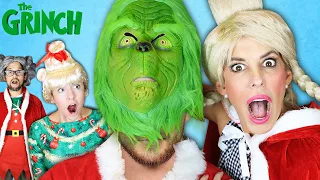 Face Reveal of Grinch Who Stole Christmas! (Surprising My Best Friends) Rebecca Zamolo