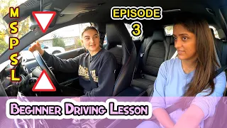 Beginner Driving Lesson Left and Right Turns | MSPSL Talk through on Approach to Junction