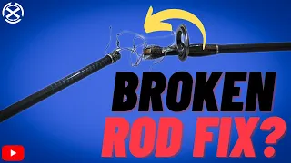 How To Fix Broken Fishing Rod | EASY FIX