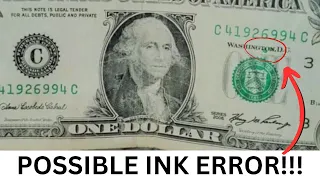 $10 STAR NOTE and INK ERROR - Search for Rare Banknotes and Fancy Serial Numbers