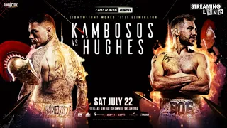 George Kambosos Jr vs Maxi Hughes Live Stream (Commentary & Scorecard) #KambososHudges