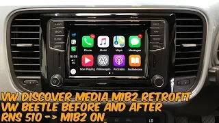 VW Discover Media Retrofit - RNS 510 to MIB2