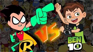 BEN 10 VS ROBIN - BATALHA DE RAP ft. LexClash