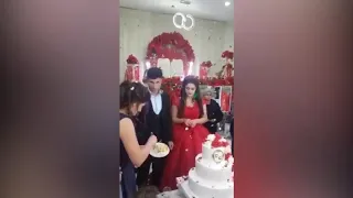 Düğünde sinir krizi geçiren damat ortalığı birbirine kattı