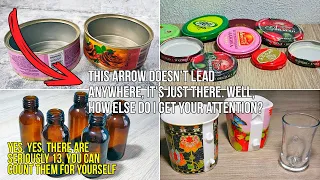 13 ideas for recycling lids, jars, bottles and broken mugs