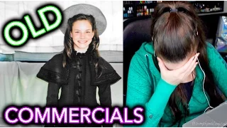 Reacting to my OLD COMMERCIALS as a child before YouTube
