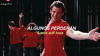 Glee - Don't Stop Believin (Lyrics + Sub Español)