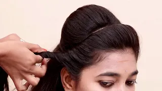 party wear bun hairstyles for medium hair girls!! Hairstyles, Messy Bun, Easy hairstyles, hair hacks