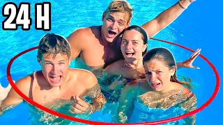 L’ULTIMO CHE ESCE DAL CERCHIO IN PISCINA CON I NOSTRI AMICI VINCE 1000€! ⭕️