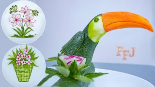 5 Creative Veggie Arts As Beautiful Food Arrangement Ideas