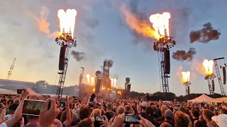 Rammstein - Du Hast at Stadspark Groningen (Netherlands; 07.07.2023)