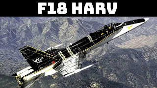 Thrust Vectoring F18 Hornet |The NASA Dryden HARV Project