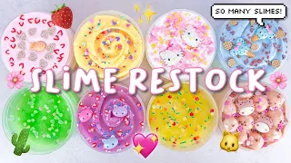 SLIME RESTOCK: MORE NEW SLIMES 💖 FLOATS, CRUNCHY, ICEE, & MORE!